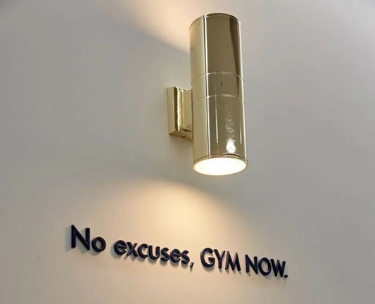 No excuses, GYM NOW