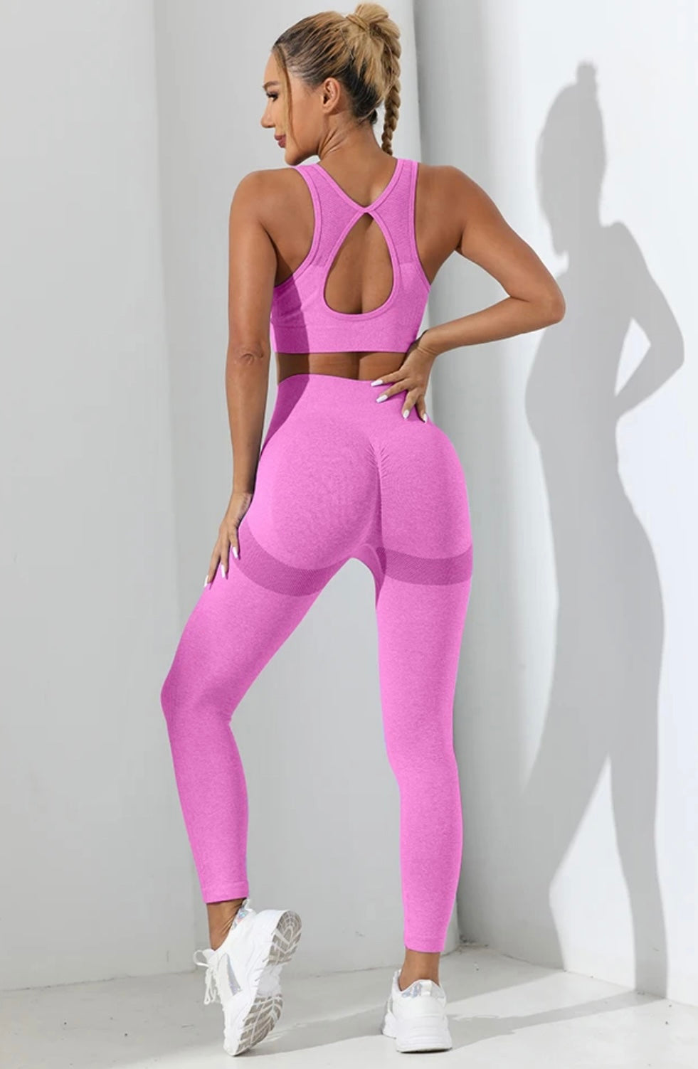 Power Set - Leggings & Sport BH für Gym, Yoga, Pilates