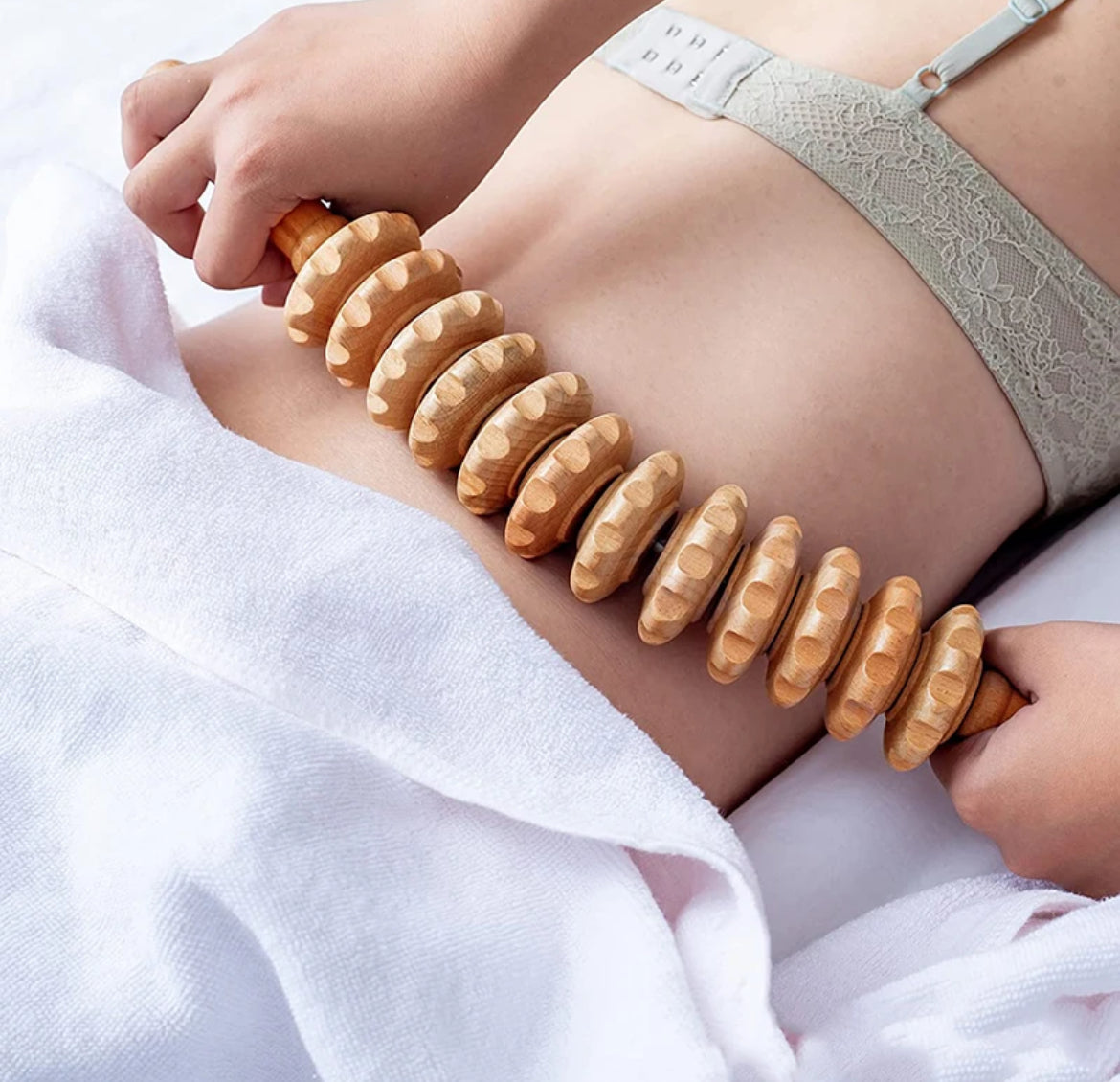 Holz Massage Roller – Entspannung und Wohlbefinden für Körper und Geist