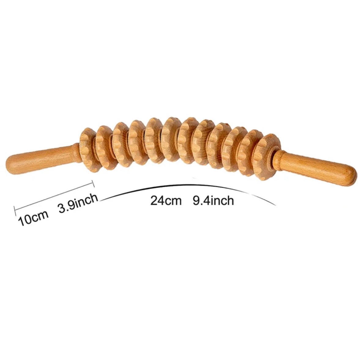 Holz Massage Roller – Entspannung und Wohlbefinden für Körper und Geist