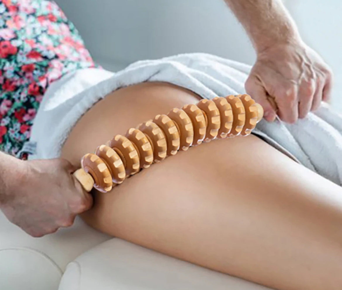 Holz Massage Roller – Entspannung und Wohlbefinden für Körper und Geist