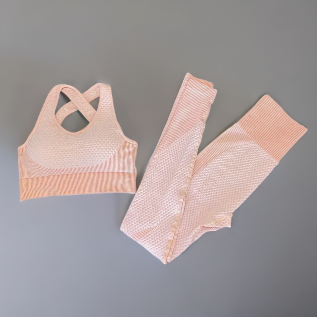 Energize - Sport Leggings mit Sport BH und Jacke