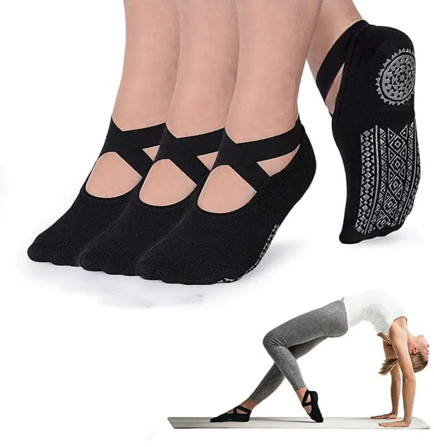 Rutschfeste Yoga-Socken (Bundle)