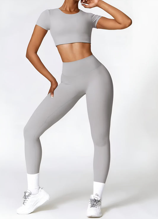 Sena - Seamless Set - Leggings and Crop Top