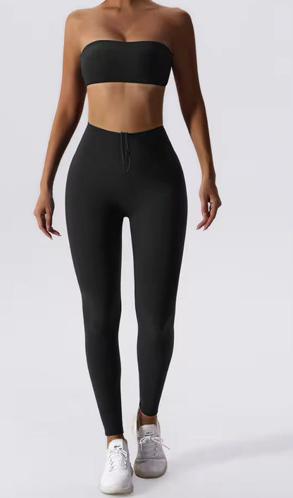 Pure - Seamless Leggings und Bandeau Top Set