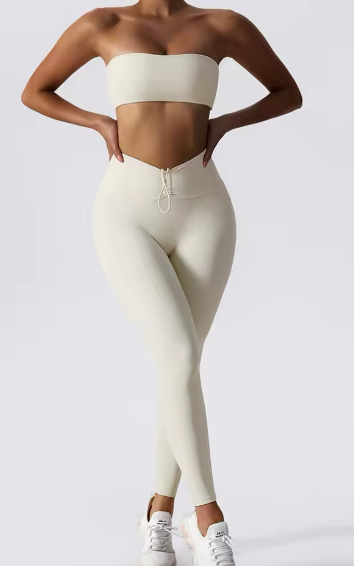 Pure - Seamless Leggings und Bandeau Top Set